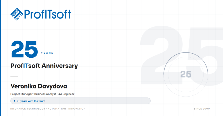 🎉 25 років ProfITsoft: Люди, які створюють вплив