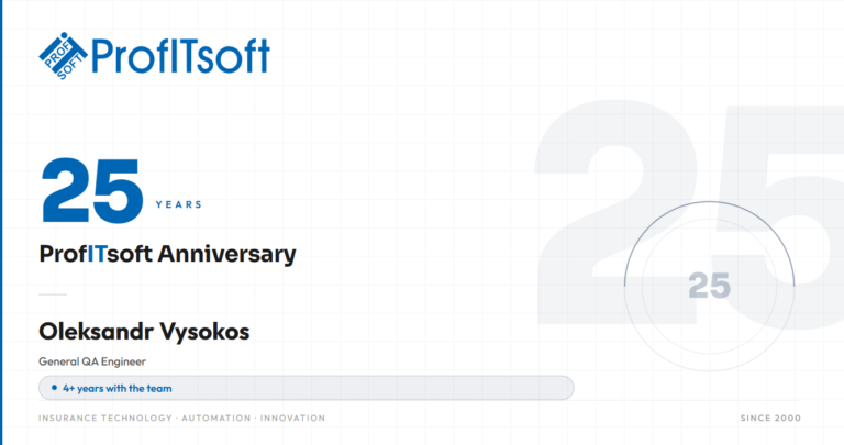 ProfITsoft 25 років: люди, які стоять за нашим успіхом